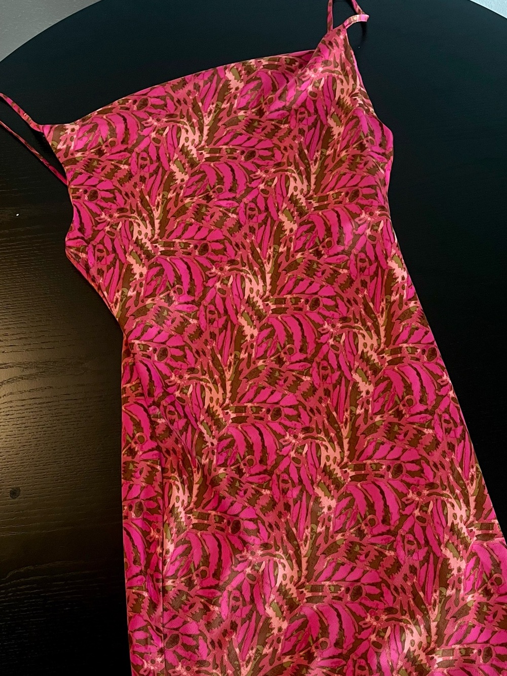 Urban Outfitters Cowl neck Dress in Pink and Brown